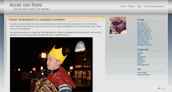 Desktop Screenshot of annie.vanrees.org
