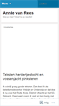 Mobile Screenshot of annie.vanrees.org