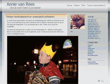 Tablet Screenshot of annie.vanrees.org